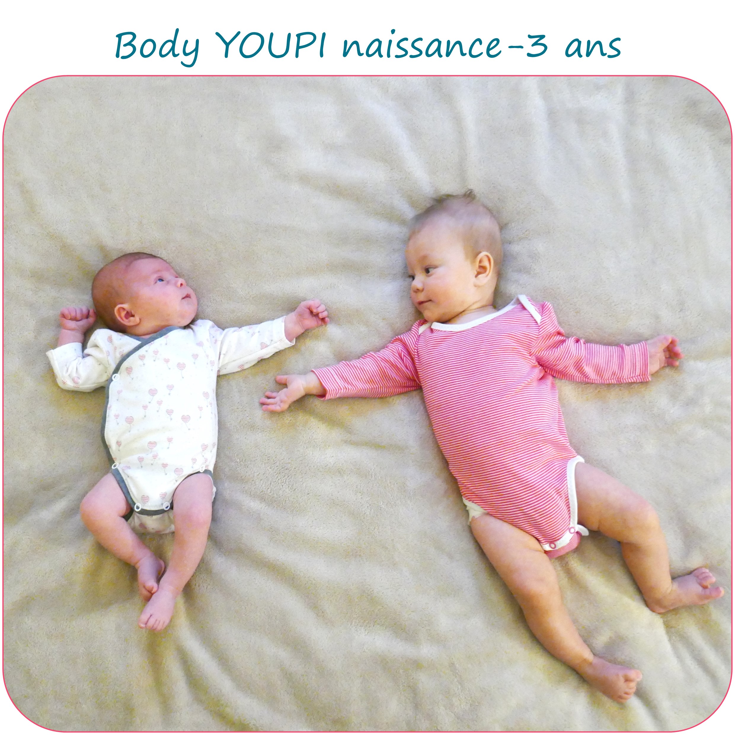 YOUPI – Patron body bébé de la naissance au 3 ans - Petits D'om